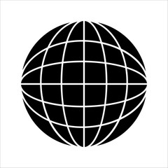 Go to web symbol icon vector illustration, on white background, eps 10.