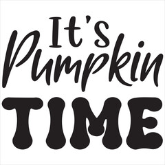 It's pumpkin time