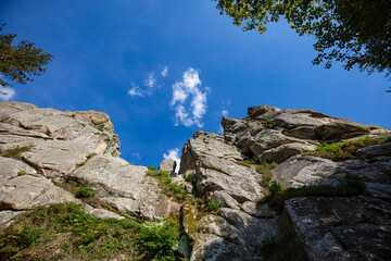 Tustan fortress - archeological and natural monument