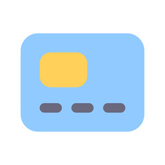 credit card flat icon