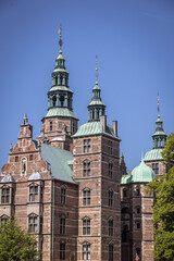 Fototapeta na wymiar Rosenborg Castle / Rosenborg Slot, Copenhagen, Denmark