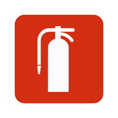 Fire extinguishing vector editable icon, water tap