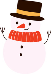 Christmas Snowman Icon