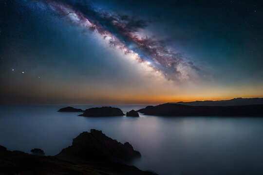 Milky Way Galaxy captured Image