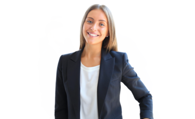 Face of beautiful woman on a transparent background