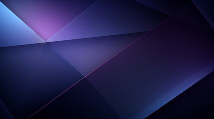 Abstract dark blue purple gradient background with diagonal geometric shape and line - vector illustration - obrazy, fototapety, plakaty