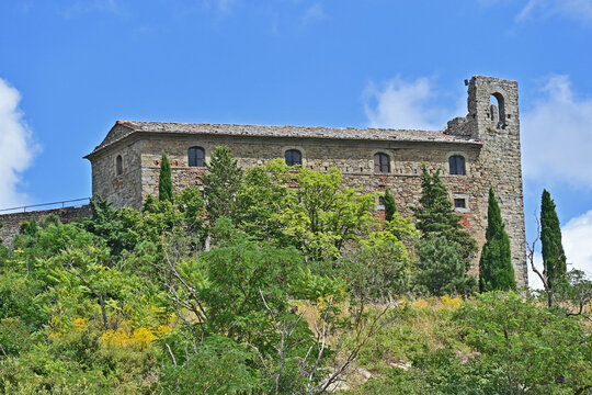 Cortona, rovine della Fortezza medicea del Girifalco - Arezzo