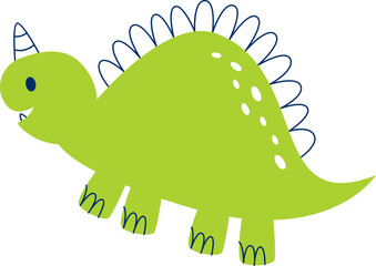 Cute Childish Dinosaur