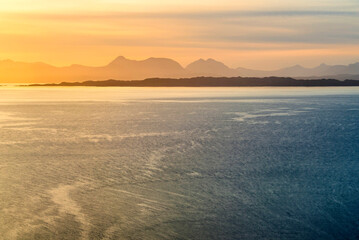 Fototapeta premium island of skye, staffin, landscape, uk
