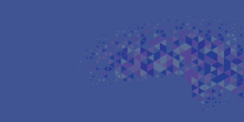 Obraz premium Abstract Triangle colorful background or wallpaper with polygons, triangles or concave geometrical shapes with Copy space soft color