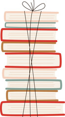 Christmas Books Stack Ornament