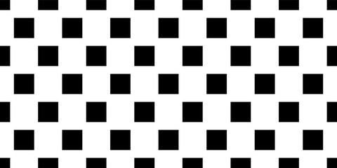 black white square seamless pattern