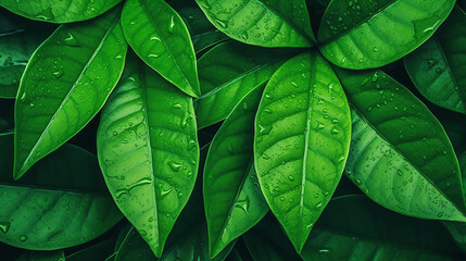 leaf background, pattern