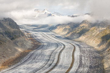 Gletscher Aletschgletschere
