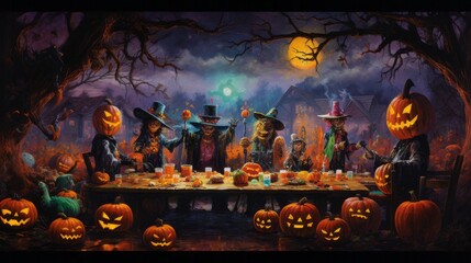 Halloween Horrors: A Collection of Spooky and Haunting Images