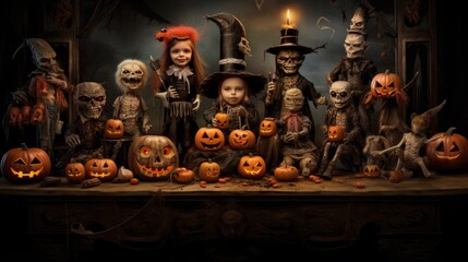 Halloween Horrors: A Collection of Spooky and Haunting Images