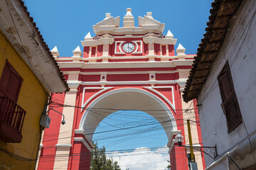 Obraz premium Colonial architecture in Peru