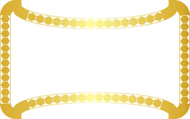 Rectangle shape Polygon Shape horizontal Frame vintage frames Arrows symbol Gold picture frame luxury golden frame gold border Golden vector royals border retro badge decoration element isolated backg
