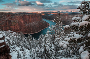 Winter in Flaming Gorge