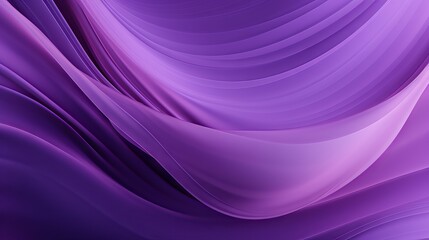 Abstract purple gradient background with smooth curves and light effects
