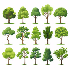collection of trees