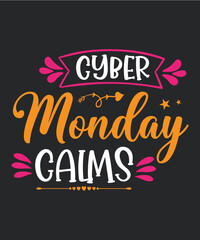 Cyber Monday SVG design 