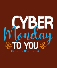 Cyber Monday SVG design 
