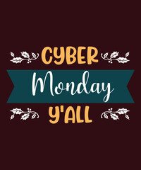 Cyber Monday SVG design 