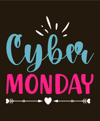 Cyber Monday SVG design 