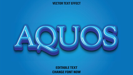 WebVector Text Effect Editable