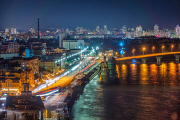 ight view on Podil, Kyiv - 655916880