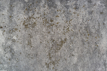 Old concrete wall with moss texture