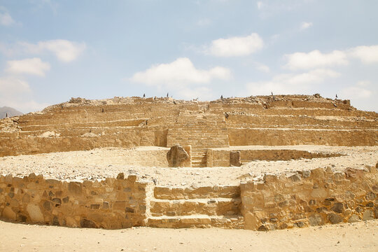 Reise durch S&uuml;damerika, Peru zur Ciudad Sagrada de Caral.