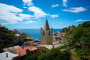 Fototapeta na wymiar Riomaggiore- Cinque Terre