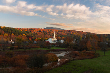 stowe vermont in fall