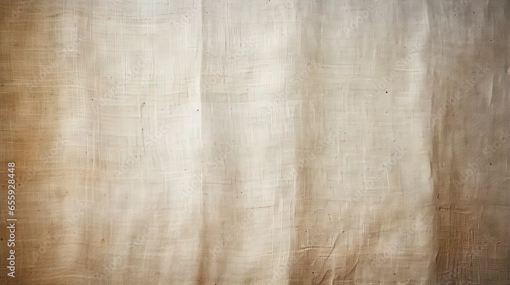 Poster a cat is sitting on a chair in front of a curtain. generative ai