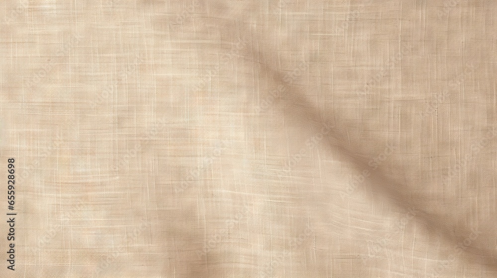 Poster  a beige fabric textured with a thin line of thin lines.  generative ai