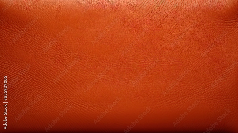 Poster a red suitcase with a black handle on a white background. generative ai