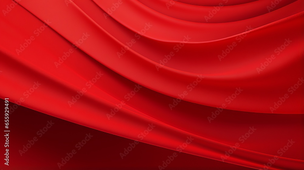 Poster solid color red photo with soft light and shadows for abstract background