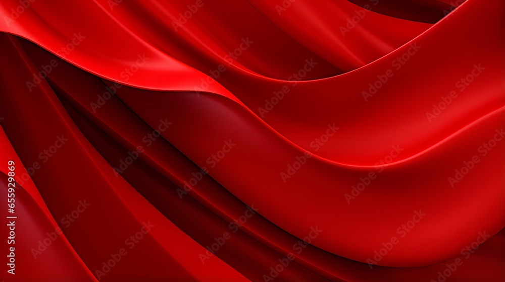 Poster red abstract background with smooth texture and gradient effect