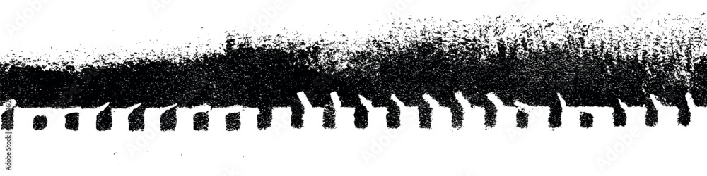 Poster vintage distressed background rough brush strokes, dust particles, and scratch patterns. creating a 