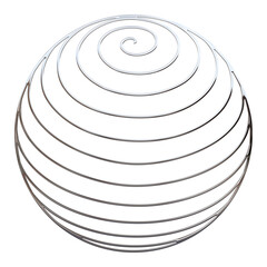 3d liquid chrome abstract geometric shape