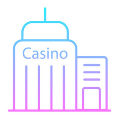 Casino Gradient Icon