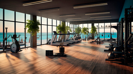 realistic photography, Fitness and health: opening a fitness center, yoga studio, conducting...