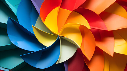 Pinwheel, Colorful, Background, Whirligig, Spinning, Vibrant, Playful, Windmill, Motion, Spin, Whirl, Cheerful, Fun, Rainbow, Twirl, Spiraling
