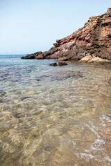 Cala del Pilar is one of those must see special places in Menorca, it is located on the north part of the island.
