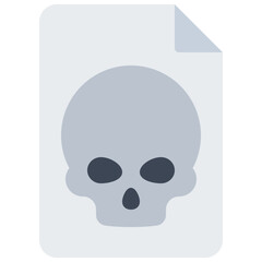 Skull File Icon