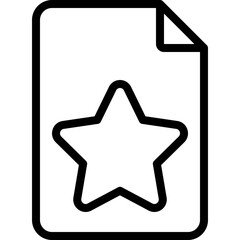 Starred File Icon
