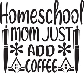 Home School   tshirt design 