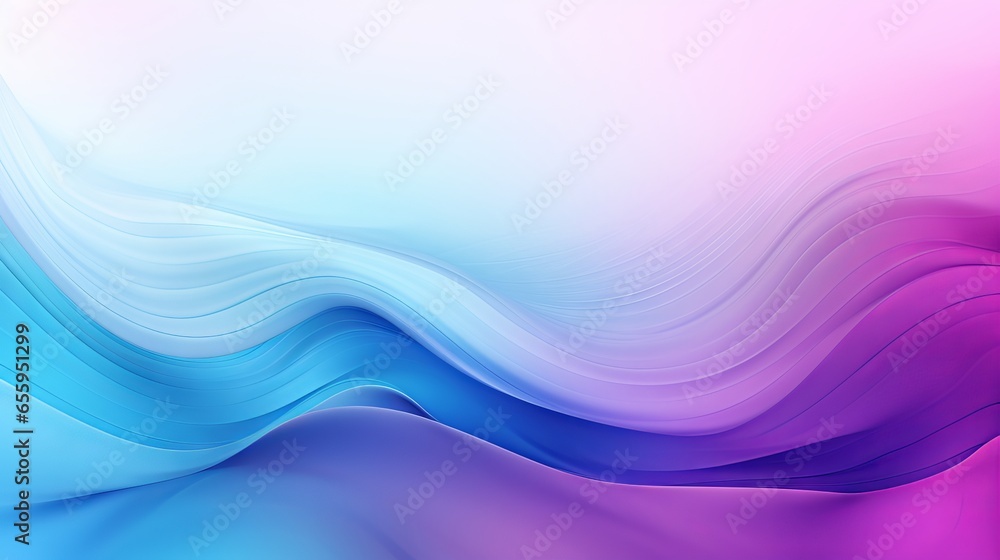 Aufkleber abstract blue and purple gradient background with empty space for text or design elements